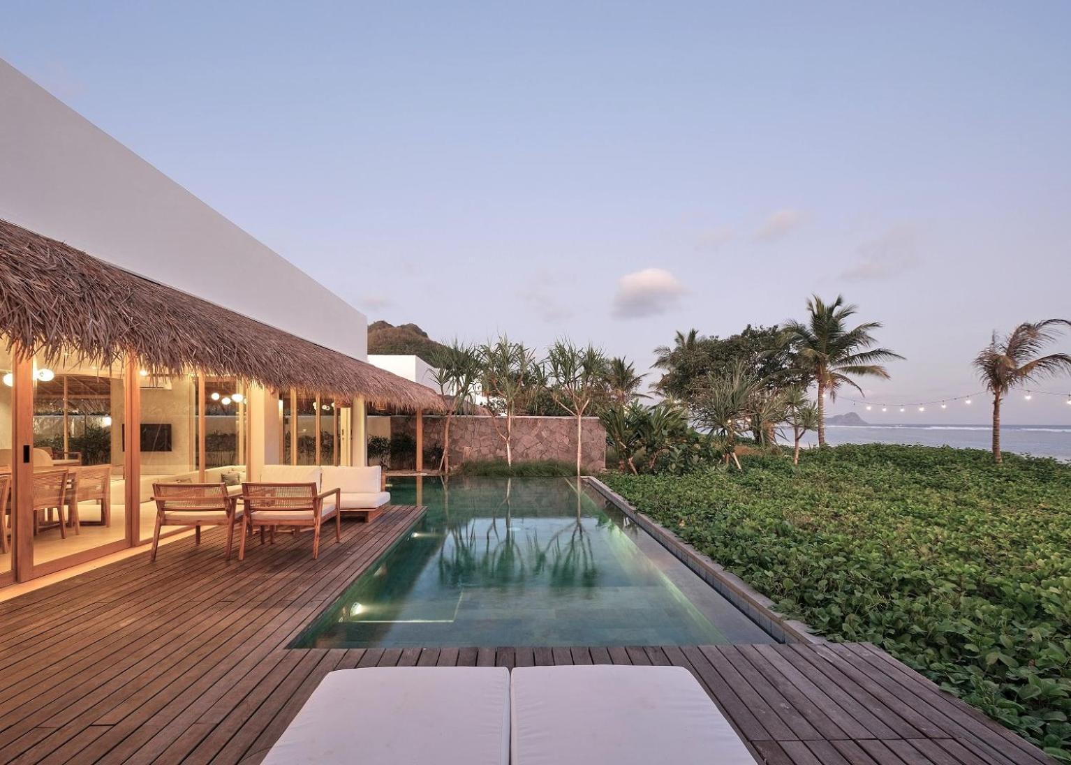 Amber Lombok Beach Resort セロング・ベラナク エクステリア 写真